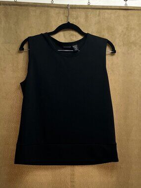 GEORGE Black Pullover Sleveless Top (M)